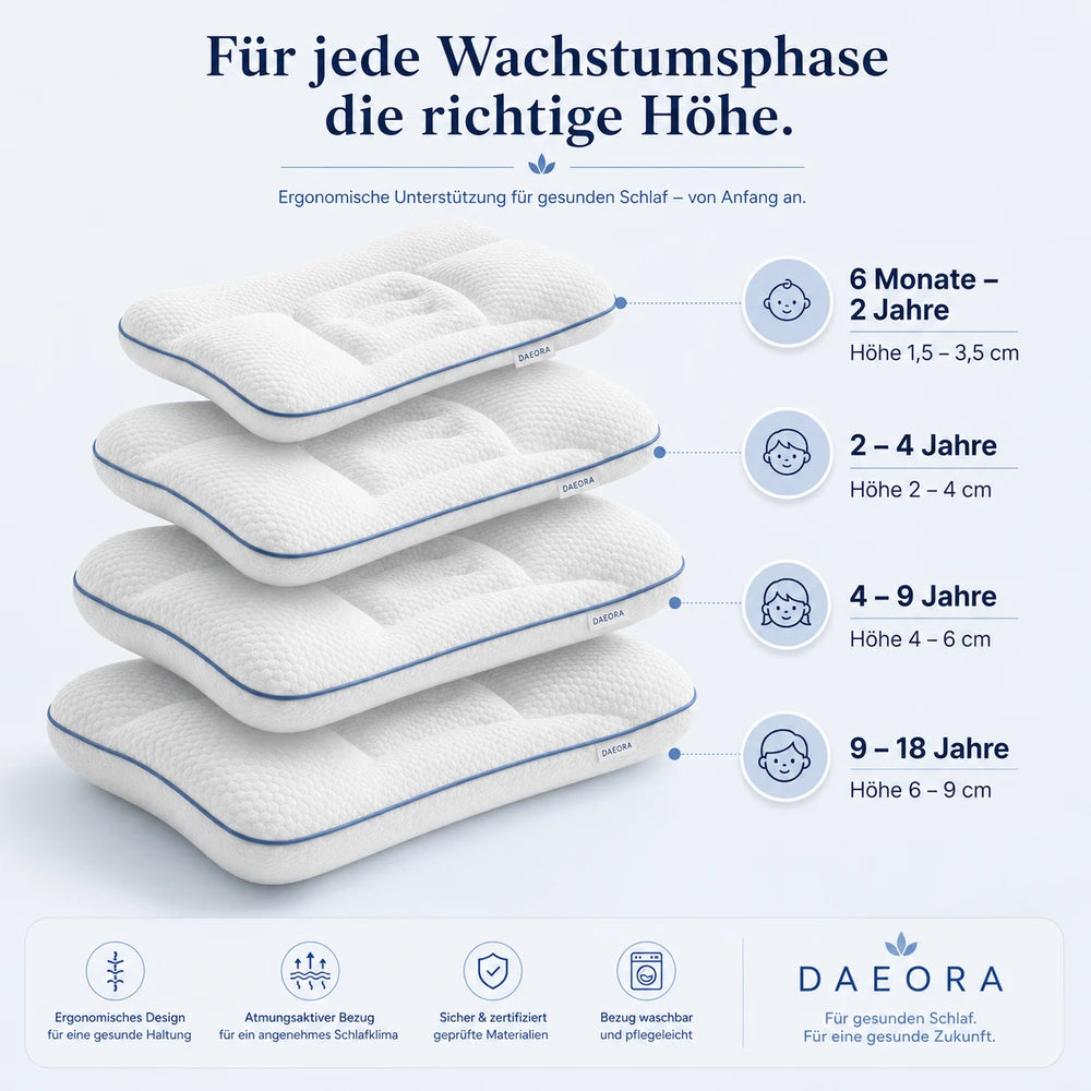 Ergonomisches Kinderkissen